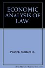 Economic Analysis of Law