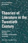 Theories of Literature in the Twentieth Century  Structuralism Marxism Aesthetics of Reception Semiotics