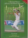 Australia Vs England A Pictorial History of Every Test Match since 1877