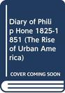 Diary of Philip Hone 18251851
