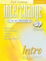 Interchange Full Contact Intro Student's Book with CDROM