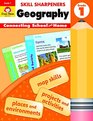 EvanMoor Skill Sharpeners Geography Grade 1 Activity Book  Supplemental AtHome Resource Geography Skills Workbook