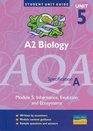 AQA  A2 Biology Module 5 Inheritance Evolution and Ecosystems