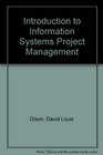 Introduction to Information Systems Project Management