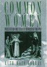 Common Women Prostitution and Sexuality in Medieval England
