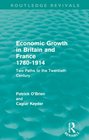 Economic Growth in Britain and France 17801914  Two Paths to the Twentieth Century