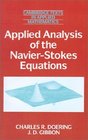 Applied Analysis of the NavierStokes Equations