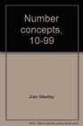 Number concepts 1099