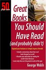 Great Books You Should Read  50 Plus One
