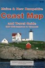 Maine  New Hampshire Coast Map and Travel Guide
