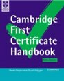 Cambridge First Certificate Handbook Selfstudy pack