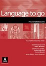 Language to Go PreIntermediate Teacher's Resource Book