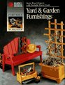 Yard  Garden Furnishings Basic Wood Projects With Portable Power Tools