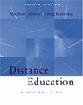 Distance Education  A Systems View