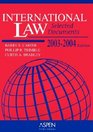 International Law 20032004 Selected Document