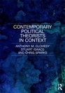 Contemporary Political Theory in Context