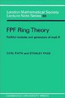 FPF Ring Theory  Faithful Modules and Generators of ModR