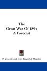 The Great War Of 189 A Forecast
