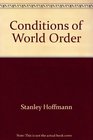 Conditions of World Order