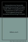 Hbj Miller Comprehensive Gaap Guide 1993 A Comprehensive Restatement of All Current Promulgated Generally Accepted Accounting Principles