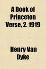 A Book of Princeton Verse 2 1919