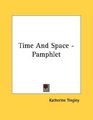Time And Space  Pamphlet