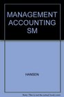 MANAGEMENT ACCOUNTING SM