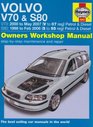 Volvo V70 and S80 Petrol and Diesel Service and Repair Manual 1998 to 2007
