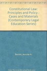 Constitutional Law Principles and Policy  Cases and Materials