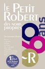 Le Petit Robert des Noms Propres 2012