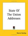 State Of The Union Addresses