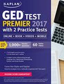 GED Test Premier 2017 with 2 Practice Tests Online  Book  Videos  Mobile