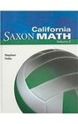 California Saxon Math Intermediate 4