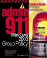 Admin911 Wwindows 2000 Group Policy