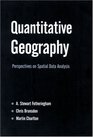 Quantitative Geography Perspectives on Spatial Data Analysis
