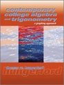 Contemporary College Algebra And Trigonometry