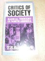 Critics of Society  Radical Thought in North America  Second Edition