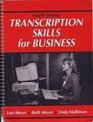 Transcription Skills for Business