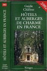 Guide des Hotels de Charme de Paris 2002