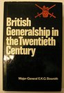 British generalship in the twentieth century
