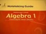 ML Algebra 1 Concepts and Skills Notetaking Guide Transparencies