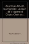 The chess tournament London 1851