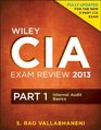 Wiley CIA Exam Review 2013 Part 1 Internal Audit Basics