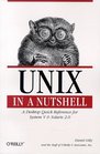 Unix in a Nutshell A Desktop Quick Reference for System V  Solaris 20