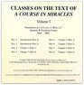 Classes on the Text of a Course in Miracles