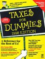 Taxes for Dummies 1998