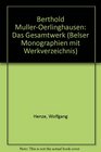 Berthold MullerOerlinghausen Das Gesamtwerk