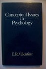 Conceptual Issues in Psychology