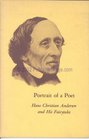 Portrait of a poet Hans Christian Andersen and his fairytales
