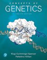 Concepts of Genetics Plus Mastering Genetics with Pearson eText  Access Card Package